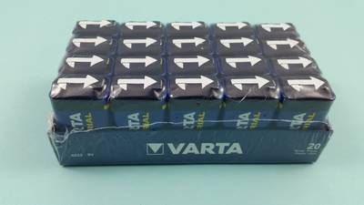 Varta Industrial 6LR61,6LF22, 20er Pack